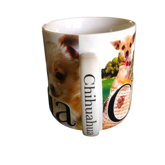 2007 Americaware Embossed Chihuahua Dog Coffee Mug - Picture 2 of 7